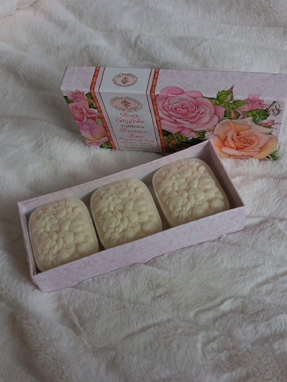 Soap Rosa Centifolia Provence Rose Soap Bar Sealed